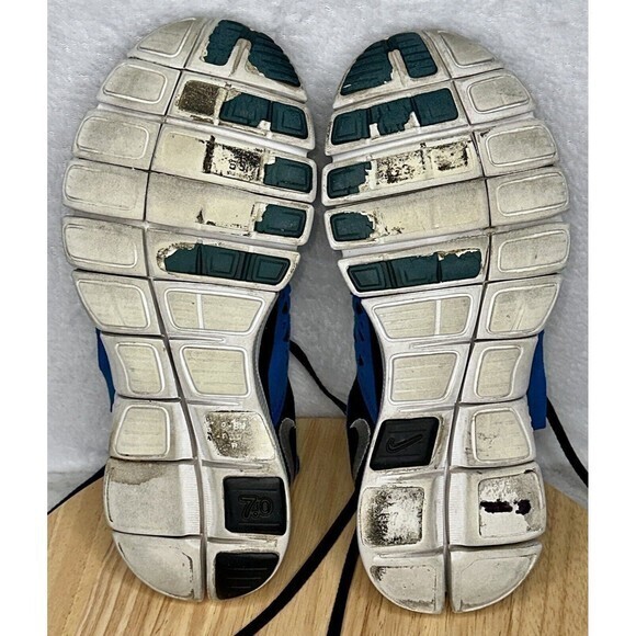 Nike Free Trainer 7.0 Blue‎ Black Running Training Athletic Shoes Mens Size 9 - Picture 7 of 8